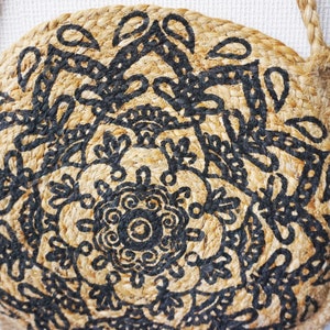 Crochet Bags Jute Handmade Handmade Jute Shoulder Bags with Braids Boho Designs Indian Handcraft Braided Jute Bags