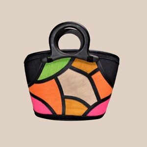 Laguna - Handmade Jute Geometric Bag