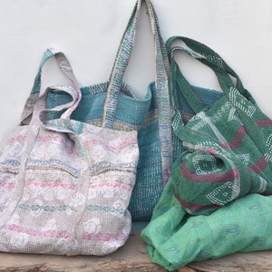 Bags, Kantha bag, Bag, Vintage, 10 pcs, Fashion bag, Vintage kantha bag tote bag, FREESHIPPING