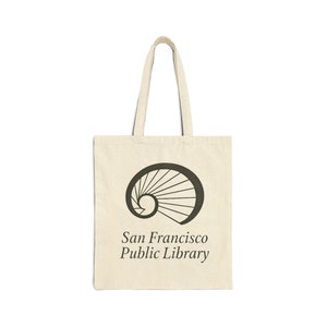 San Francisco Public library Cotton Canvas Tote Bag