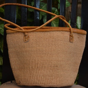 Natural Sisal Purse | Sisal Bag | Kiondo Bag | African basket | Kenyan Bag