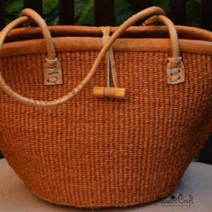 Handwoven Sisal Bag | Kiondo Bag | African basket | Kenyan Bag